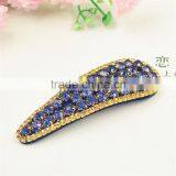 Hot New Fresh Wind Latest European And American Retro Simple Little Hair Clips With Full Stone thumbnail-6