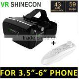 Best Price Vr Shinecon 3D Glasses, Vr Shinecon 3D Glasses For Pc Games/Movies/Xbox One, 2Nd Generation 3D Vr Box thumbnail-4