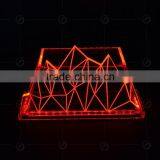 Fashion High End Custom Acrylic Bar Table,with Colorful Light for Different Colors thumbnail-3