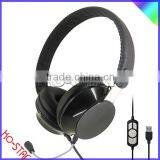 Latest Fashionable Stylish headset high performance multimedia headsets for computer with detachable PC microphone