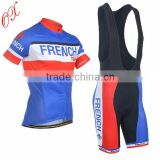 winter jacket/cycling jersey/arm warmer/leg warmer/France flags riding equipment package