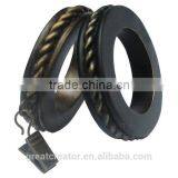 Great Creator Decorative Resin Curtain Rings W/Eyelets and Clips for Different Sizes of Wooden Curtain Rods / Poles thumbnail-3