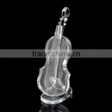 cute crystal cello figurines for promational gift