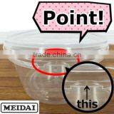 Round Japanese Plastic Tray for Packaging Food Industry thumbnail-5