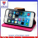 Factory Wholesales Jean Cloth Leather Case for IPhone 6S, Flip Stand Phone Cover for IPhone 6s thumbnail-3