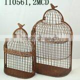 Rustic Wrought Iron Wall Shelf