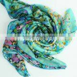 Silk Foulard/ Fashion Scarf / Silk Shawl thumbnail-1
