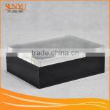 Stackable Cube Acrylic Boxes and Cases With Magnet Lid, Eco-protection Acrylic Storage Box