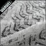 White Fringe With Bright Yarn New Style Hot Selling Can Make Any Color for Bridal Dressing Nylon Cotton Lace Fabric Wholesale thumbnail-2