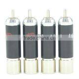 Hi-End AP-R092 Rhodium Plated Solderling Rca Plug