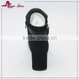 Young Lady Fashion Ankle Boots Women Leather Boots thumbnail-2