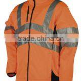 Hi Viz Visibilty Fleece Fixed Lined Orange or Yellow Jacket 2015 thumbnail-1