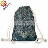 2016 Hot Sell Custom Digital Printing Drawstring Backpack Bag thumbnail-1