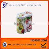 Personalized Shaped Tea Metal Tin Box