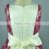 Child Baby Girls Birthday Party Frock Model Dresses for 8 Years Old Girls thumbnail-3