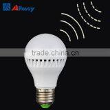 Automatically Smart Sensor Led Bulb 7W AC220V Widely Used in the Garden Backyard Corridor Warehouse Light thumbnail-1