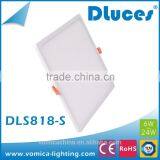 24W New Style Slim Panel Light LED Recessed Panel Light Round Shape and Square Shape