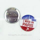 Meaningful Gifts Wedding Paris Eiffel Tower Design Collar Tinplate Button Badge thumbnail-3