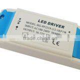 27-42V 620mA 9-12*3W Plastic Box Led Driver for Led Flood Lighting