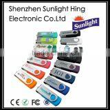 Top Selling Customized Logo USB 2.0 Swivel USB Flash Drive