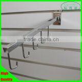 Metal Chrome Finishing Clothes Hanging Display Hook With J Hooks