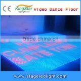 2015 China 50X50cm 7 Segme LED Display Screen Video Dance Floor For Sale 3D Effect Stage Light Christmas Disco Club Party Favors