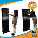 42 Inch Stand Alone Interactive Magic Mirror LCD Advertising Digital Signage Video Display With Touch Screen