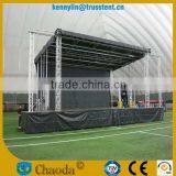 Aluminum lighting stage truss system