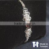 New Design Customized 925 Lace Spar Sterling Silver Bracelet Jewelry thumbnail-4