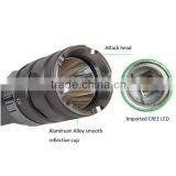 C89 Aluminum Alloy 500lumens High Power Wateroroof Rechargeable Flashlight Diving Torch With 5 Lighting Modes thumbnail-5