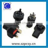 EU AU USA UK Travel Plugs to C14 Female