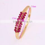 Beautiful Wholesale Price18k Gold Saudi Arabia Daily Wear Jewelry Bangles thumbnail-4