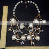 Water Drop Ball Pendant Pearl Necklace Women Necklace Fashion Jewelry 2015 New Design thumbnail-5