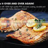 BBQ Grill Mat - SET OF 3 - Perfect for Grilling Ribs, Shrimps,Steaks, Burgers and Vegetables thumbnail-3