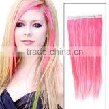 Wholesale 20inch Good Clip on Human Hair Extension thumbnail-1