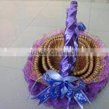 New Model 2016 Gift Basket Type Bamboo Basket thumbnail-2