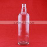 New design glass bottle for tequila production vodka little bottle glass