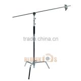 Photo Studio Century light Stand with Grip head and Arm chrome