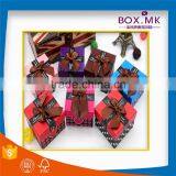 Special Design Top Grade Handmade Red Ribbon Watch Box Packaging thumbnail-5