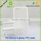 2016 Small Moq Customer Own Design Phone Case Transparent Case for Iphone 6