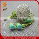 Fashionable Earphone,Colorful Earphones ,Flat Cable Earphone. thumbnail-1