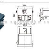 Male Vertical Power Socket,DC Adapter Plug,Male DC Power Connector thumbnail-3