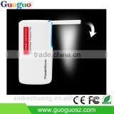 Private Model Mobile Charger Universal Portable Patent Lighthouse Power Bank 10000mAh for Blackberry Phone thumbnail-1