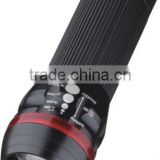 aluminum powerful outdoor led torch running 3*AAA dry battery