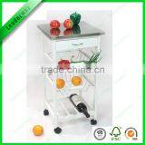 Nature Wooden Kitchen Trolley New Design /FSC thumbnail-3