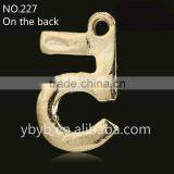 Number 5 Shape Diamond Embellishment Pendant for Bag Accessory thumbnail-4