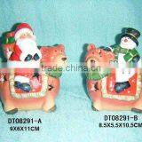 Ceramic Reindeer Candle Holder thumbnail-1