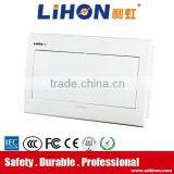 13 Way Single Transparent PC or White Opaque Cover Flush Mount Auto Open Electrical Distribution Box