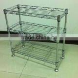 3 Tier Wire Shelving Units Storage Rack