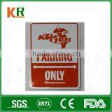 Parking Plate Tin Metal Message Board